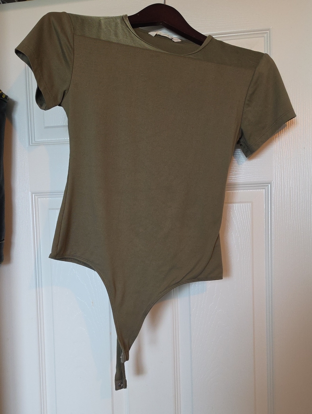 Bluenotes Olive Green Short Sleeve Bodysuit